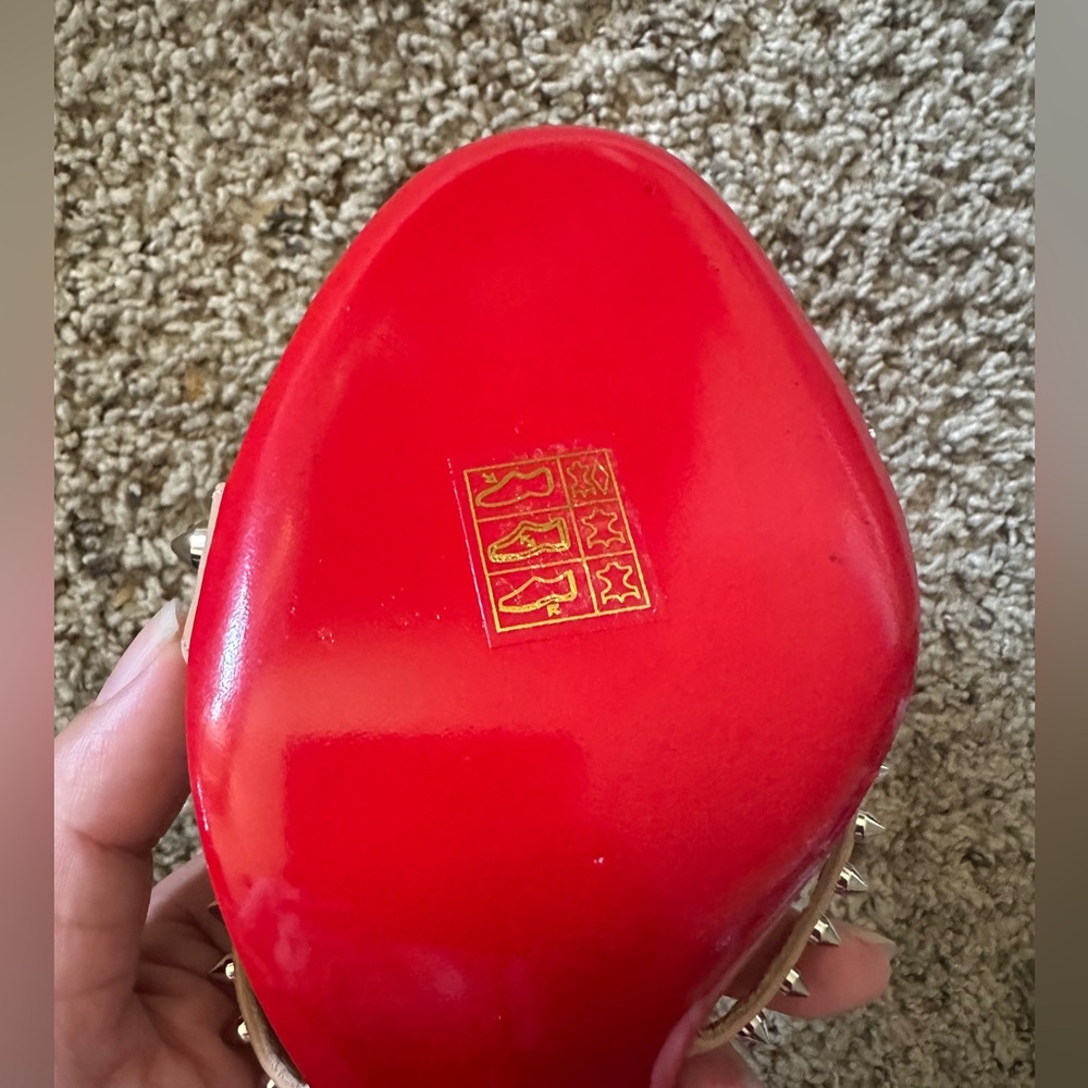 Christian Louboutin Tatooshka Spike Sandal NEW - Picture 12 of 13
